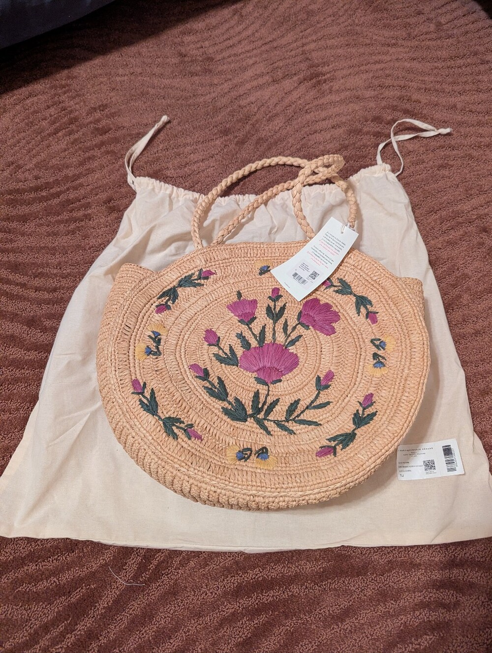 Sezane June Basket NWT